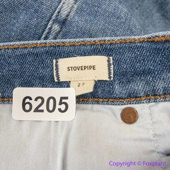 Madewell Stovepipe Jeans in Leaside Wash, 27 - Picture 13 of 15